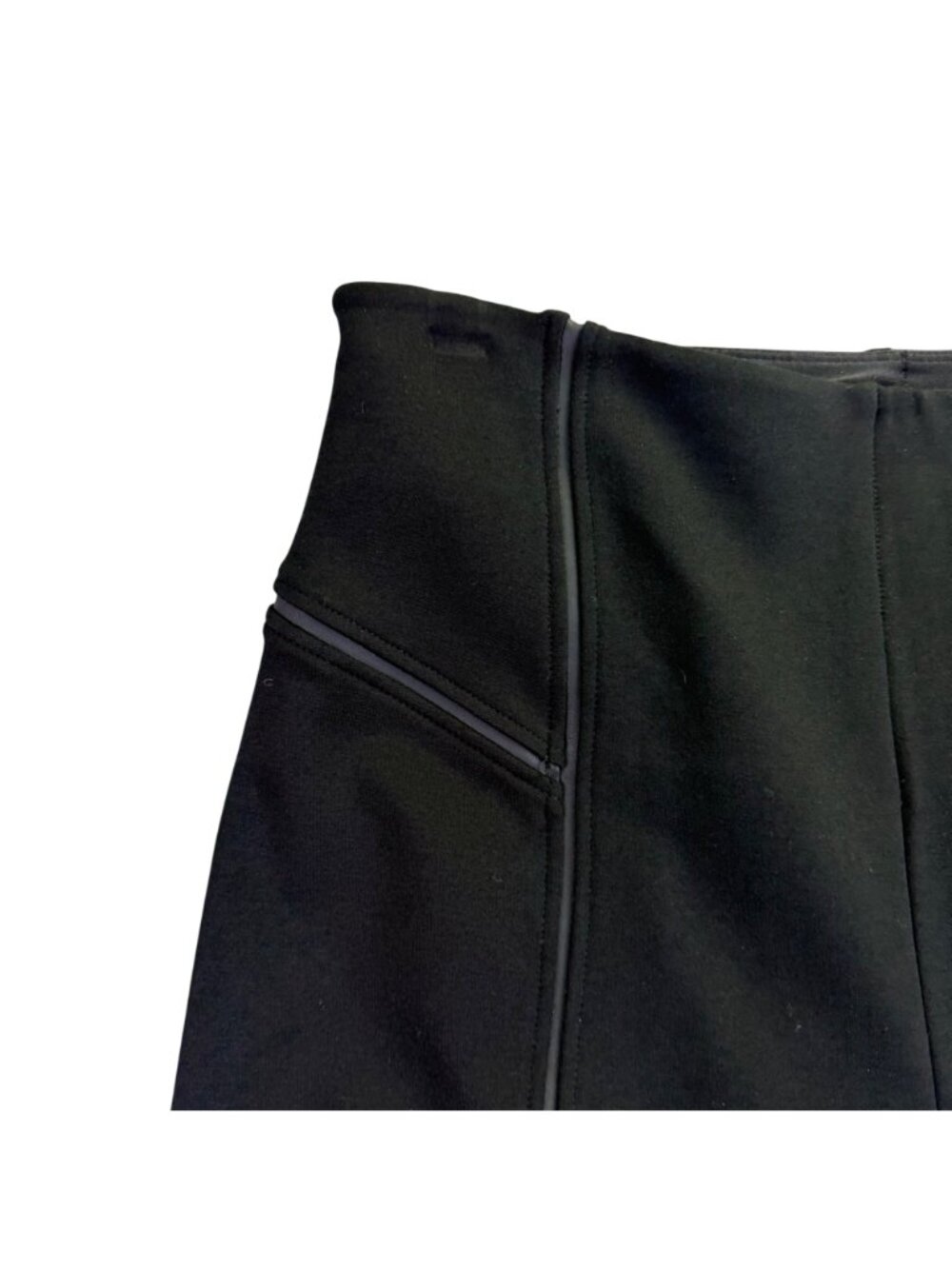 Lysse Womens Black High-Waist Stretch Slimming Leggings Size M image 4